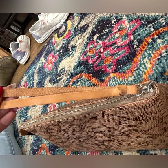 Consuela Iris Leopard Print Clutch in Iridescent - Picture 12 of 15